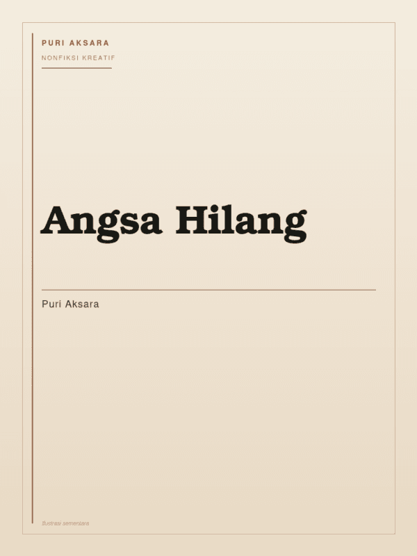 cover angsa hilang
