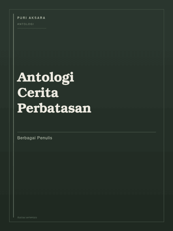 cover antologi cerita perbatasan